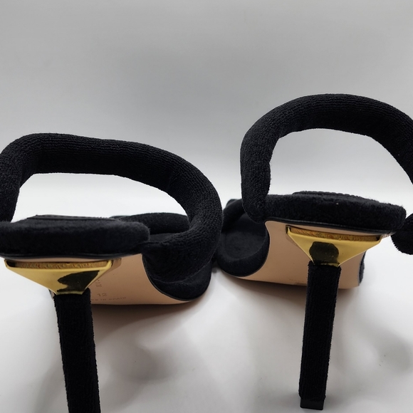 GOOD AMERICAN BLK/TERRY HEELS - Picture 6 of 9